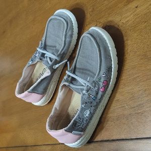 Hey Dudes gray Youth Size 1